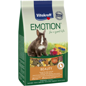 Корм для кроликів Vitakraft Emotion Beauty Selection Adult 600 г (4008239337450/4008239314550) ТОП в Рівному