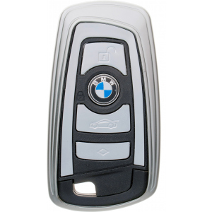 Чехол для автоключа LaManche BMW Silver (BMW-A01K_slv) ТОП в Ровно