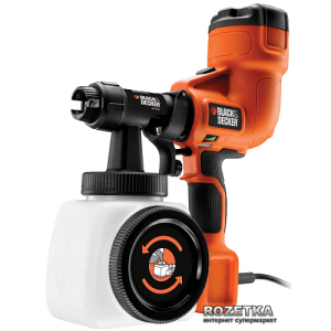 Фарборозпилювач Black+Decker HVLP200 краща модель в Рівному