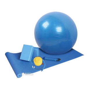 Набір для йоги LiveUp Training Set Blue (LS3243) краща модель в Рівному