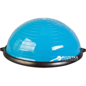 Балансувальна півсфера LiveUp Bosu Ball 58 см Blue (LS3570) краща модель в Рівному