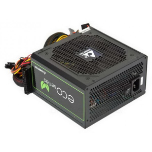 Блок питания Chieftec GPE-500S Eco, ATX 2.3, APFC, 12cm fan, КПД 85%, RTL надежный