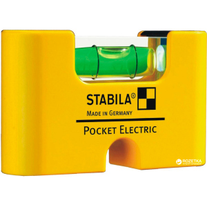 Рівень міні Stabila Type Pocket Electric магнітний 70 х 20 х 40 мм (17775st)