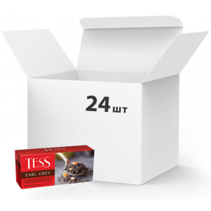 Упаковка чая пакетированного TESS Earl Grey 24 шт по 25 пакетиков (4823096807850) лучшая модель в Ровно