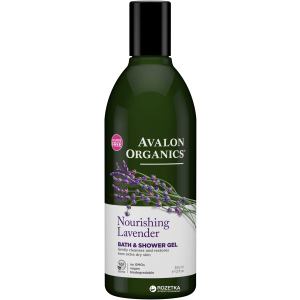 Гель Avalon Organics Лаванда з гліцерином для ванни та душу 355 мл (654749351802)