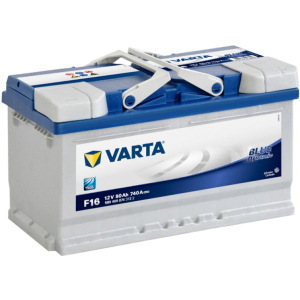 Автомобільний акумулятор Varta Blue Dynamic 80Ah Єв (-/+) F16 (740EN) (580400074) в Рівному