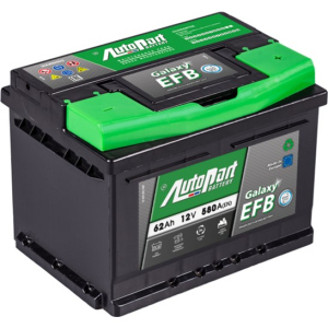 Автомобильный аккумулятор Autopart 62 Ah/12V Galaxy EFB_Start-Stop (0) (ARL062-EFB)