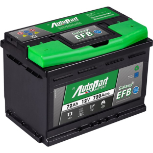 Автомобільний акумулятор Autopart 72 Ah/12V Galaxy EFB_Start-Stop (0) (ARL072-EFB) в Рівному