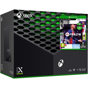 Microsoft Xbox Series X 1Tb + FIFA 21 (російська версія) краща модель в Рівному