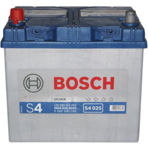 Автомобильный аккумулятор Bosch 6СТ-60 (S4025) 60 Ач (+/-) Asia 540 А (0 092 S40 250) в Ровно