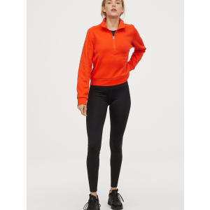 Спортивные леггинсы H&M Sport 0720125-1 M Черные (2000001715987) ТОП в Ровно