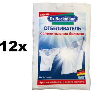 Упаковка отбеливателя в экономической упаковке Dr.Beckmann 80 г х 12 шт (4008455412559) рейтинг