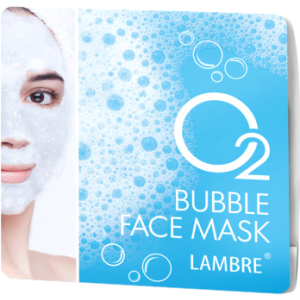 Маска Lambre Bubble face mask O2 Пухирцева з сильною кисневою дією 2х8 мл (3760183769503) краща модель в Рівному