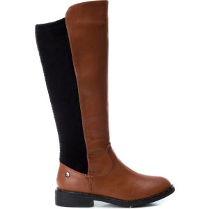 Чоботи XTI PU Combined Ladies Boots 48481 36 22 см Пісочні (8434739187909) краща модель в Рівному