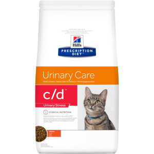 Сухий корм для кішок Hill's PRESCRIPTION DIET c/d Urinary Stress Feline Chicken з ідіопатичним циститом 4 кг (052742284309) краща модель в Рівному