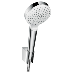 Душевой набор HANSGROHE Crometta 1jet 125см 26690400 белый/хром (56904)