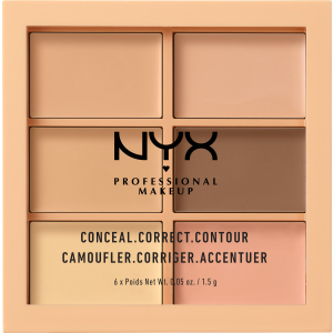 Палетка кремових консилерів NYX Professional Makeup 3C Palette - Conceal, Correct, Contour 01 Light 9 г (800897831479) краща модель в Рівному