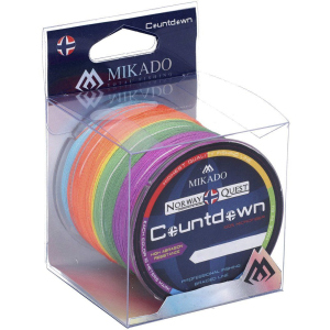 Шнур Mikado Norway Quest Countdown 300 м 0.16 мм 12.60 кг Multicolor (Z46M-016-300) рейтинг