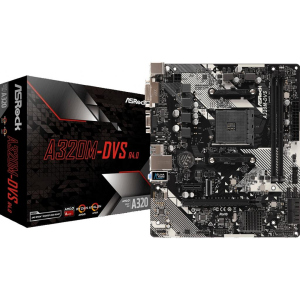 купить Материнська плата ASRock A320M-DVS R4.0