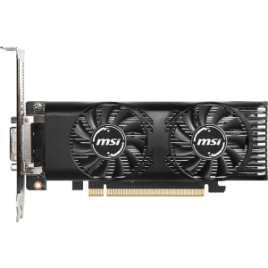 MSI PCI-Ex GeForce GTX 1650 Low Profile OC 4GB GDDR5 (128bit) (1695/8000) (DVI-D, HDMI, DisplayPort) (GTX 1650 4GT LP OC) ТОП в Рівному