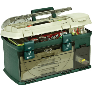 Ящик Plano Tackle Box XL 3-х поличковий 53.1x30x30 см Зелений/Бежевий (737002) в Рівному