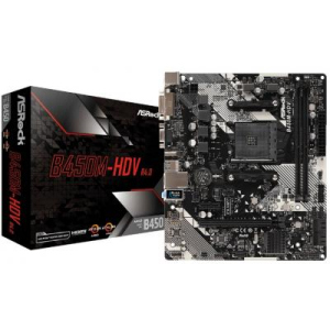 Материнська плата ASRock B450M-HDV R4.0 в Рівному