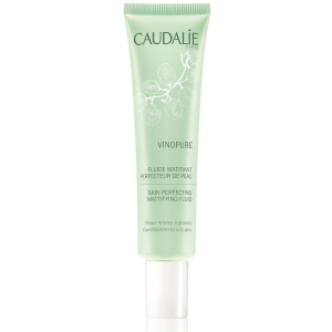 хорошая модель Матирующий флюид Caudalie Vinopure Skin Perfecting Mattifying Fluid Совершенная кожа для проблемной кожи лица 40 мл (3522931002528)