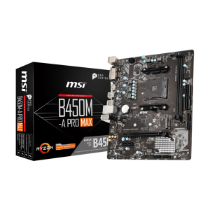 хорошая модель Материнская плата MSI B450M-A Pro Max Socket AM4