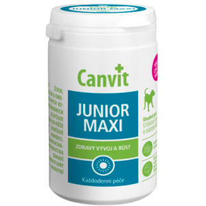 Витаминно-минеральные добавки Canvit Junior Maxi для собак 230 г (can53373) в Ровно