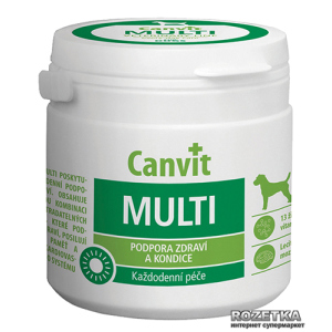 Витаминно-минеральный комплекс Canvit Multi для собак таблетки 500 шт (can50719) ТОП в Ровно