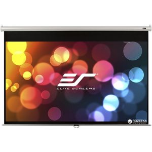 Elite Screens настінний з механізмом повернення 139"(16:10) 297.9 x 186.2 (M139NWX) White case ТОП в Рівному