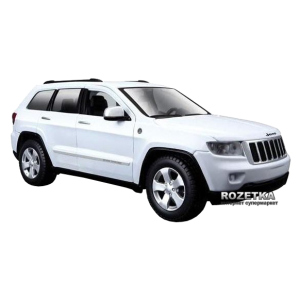 Автомодель Maisto (1:24) 2011 Jeep Grand Cherokee (31205 white) Белый в Ровно