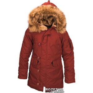 Парку Alpha Industries Altitude W Parka XL Red Ochre ТОП в Рівному