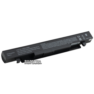 Акумулятор PowerPlant для Asus X450 Black (14.4V/2200mAh/4Cells) (NB00000220)