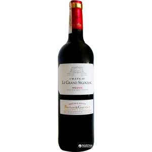 Вино Barton & Guestier Chateau Grand Sigognac красное сухое 0.75 л 12.5% (3035134120109) в Ровно