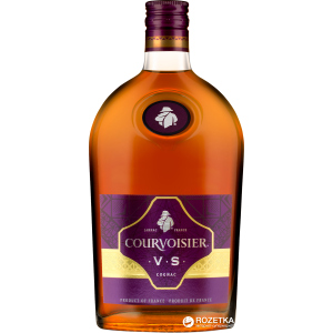 Коньяк Courvoisier VS 4-8 років витримки 0.5 л 40% (3049197110168) рейтинг