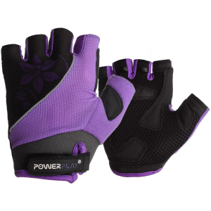 Велоперчатки жіночі PowerPlay 5281D XS Purple (5281D_XS_Purple) краща модель в Рівному