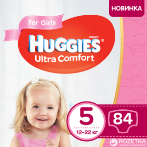 Подгузники Huggies Ultra Comfort Box 5 для девочек 84 шт (5029053547862)