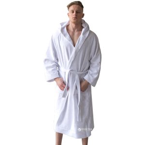 Халат махровий Sleeper Set Men's Bath Robe SS-WMBR L-XL White (ROZ6205003875) ТОП в Рівному