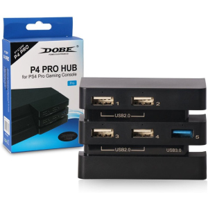 купить USB Hub 5 портов USB Dobe для PS4 Pro (TP4-832)