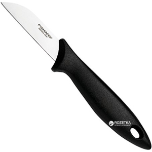 Кухонний ніж Fiskars Essential для чищення овочів 7 см Black (1023780) ТОП в Рівному