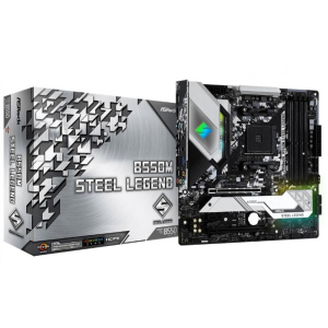 Материнська плата ASRock B550M STEEL LEGEND надійний