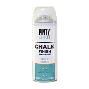 Краска-аэрозоль на водной основе PINTYPLUS Chalk-finish 400мл бирюза светлая (8429576231403) в Ровно