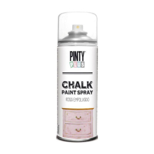 Фарба-аерозоль на водній основі PINTYPLUS Chalk-finish 400мл рожевий світлий (8429576230802)