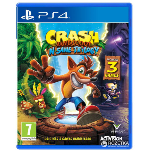 Ігра Crash Bandicoot N'sane Trilogy для PS4 (Blu-ray диск, English version) в Рівному