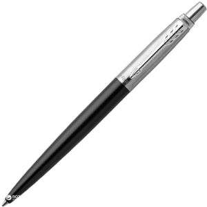 Ручка кулькова Parker Jotter 17 Bond Street Black CT BP Синя Чорний корпус (16 232) в Рівному