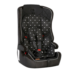 Автокресло Bertoni (Lorelli) Explorer 9-36 кг Black Crowns (EXPLOR black crowns) (3800151969617) лучшая модель в Ровно