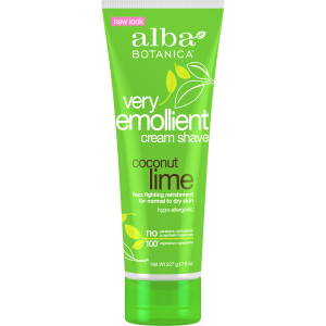 Смягчающий крем для бритья Alba Botanica Very Emollient Кокос и Лайм 227 г (724742003418) в Ровно