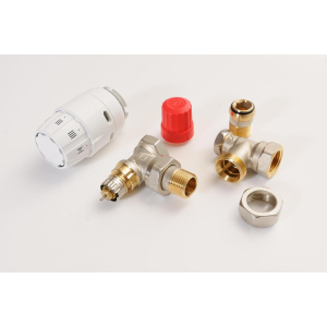 Комплект термостатический Danfoss RAS-C2 + RA-N + RLV-S 1/2", угловой (JN63013G2219) в Ровно