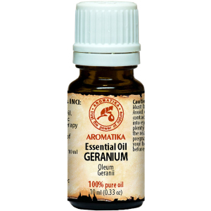 Эфирное масло гераниевое Ароматика Geranium Essential Oil 10 мл (4820177020962) лучшая модель в Ровно